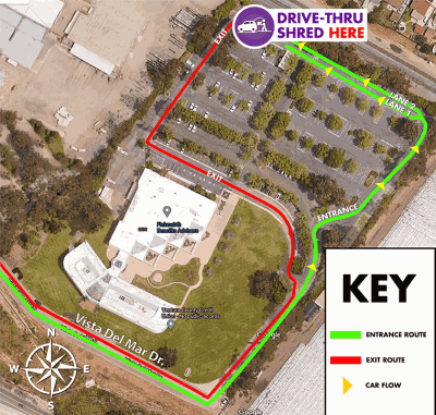 VCCU Parking Lot Map