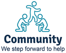 Community - we step forward to help