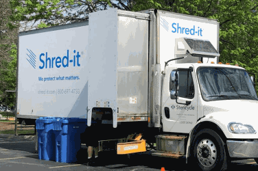 Shred truck